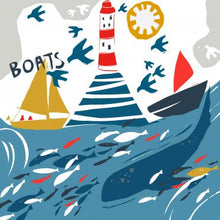Load image into Gallery viewer, SEA &amp; BOATS -  GICLEE PRINT
