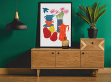 Load image into Gallery viewer, Kitchen Still Life art print in room setting
